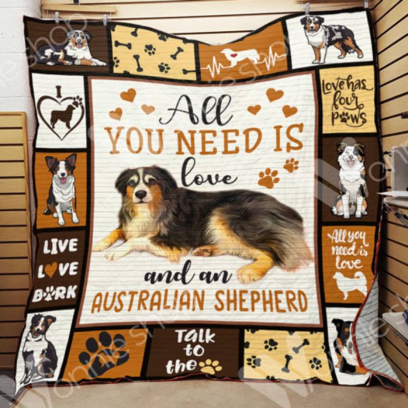 Australian Shepherd Dog Blanket DCB0202 77O42