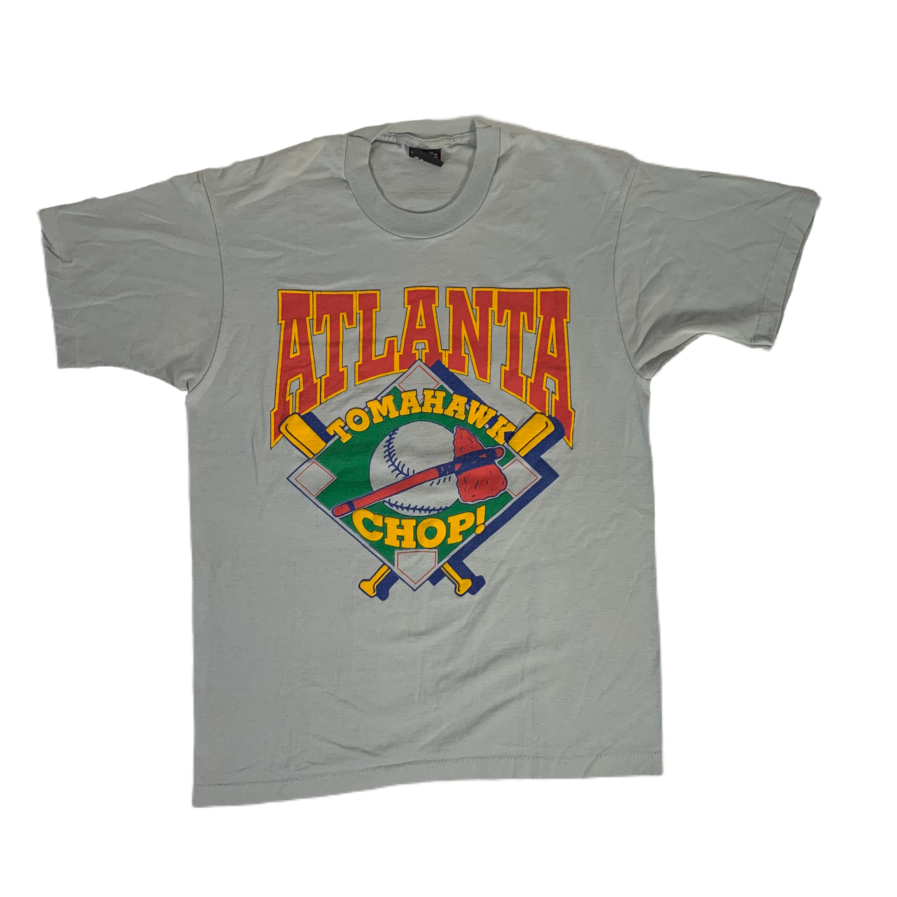 Vintage Atlanta Braves “Tomahawk Chop” Puffy Ink T-Shirt