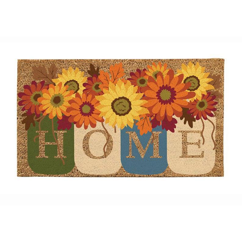 Home Daisy Flower Doormat Indoor And Outdoor Mat Entrance Rug Sweet Home Decor Closing Gift Gift For Friend Family Flower Lovers Gift Idea