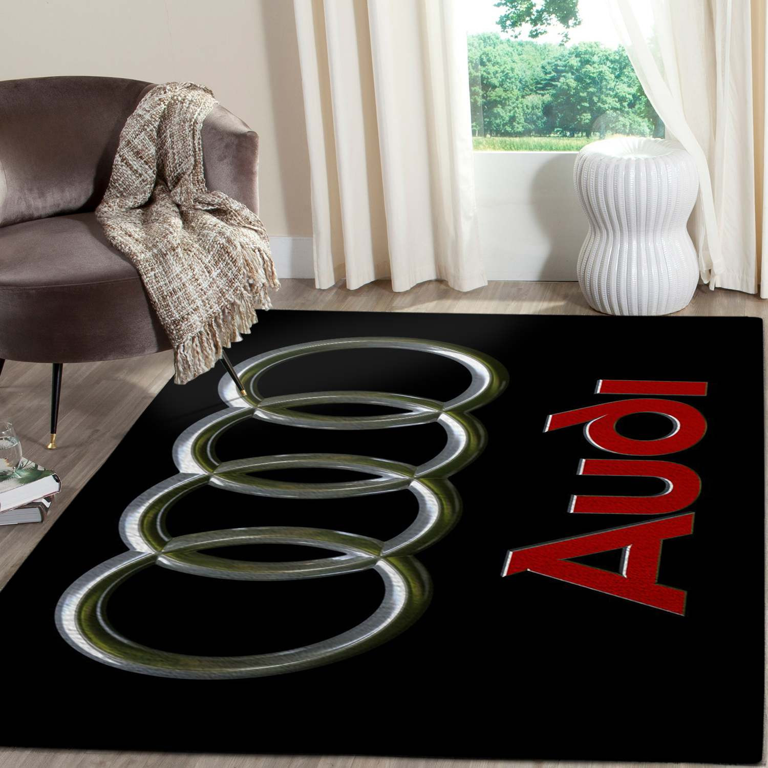 Audi Logo Supercars Area Rugs Living Room Carpet 5