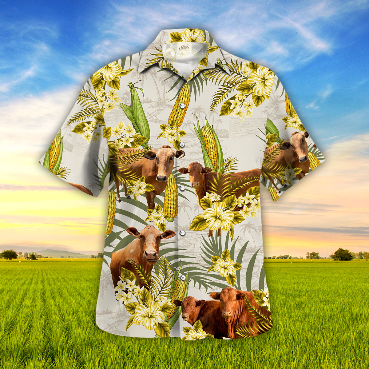 Beefmaster Farmer Corn Hawaii Shirt Ha20312