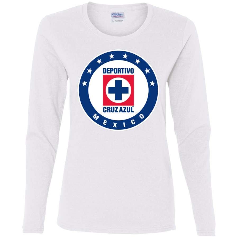 AGR Cruz Azul Ladies’ Cotton LS T-Shirt