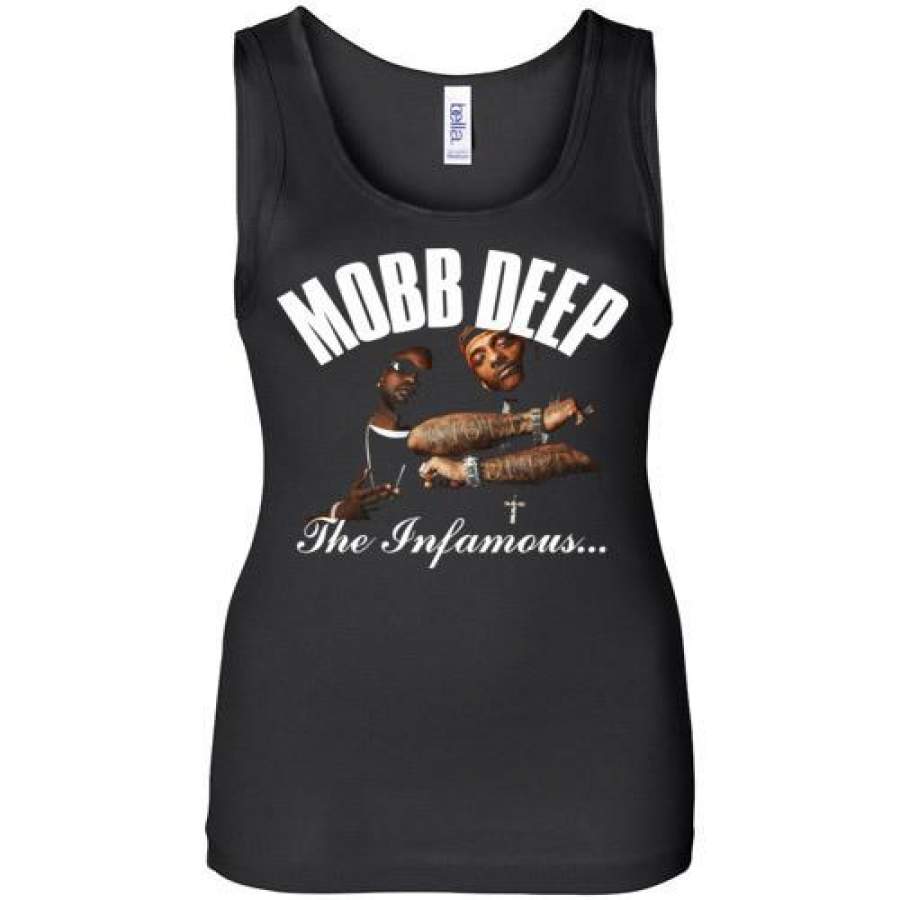 Mobb Deep,Havoc,Prodigy, East Coast Hip Hop,The Infamous,New York,v3b, Bella Wide Strap Tank