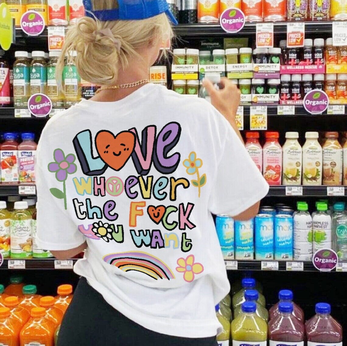 Love Whoever the F you want, LGBQT Shirt, Pride Month Shirt, LGBT Shirt, Rainbow Shirt, Retro Frog Shirt, Gay Pride Trendy Tshirt, UNISEX