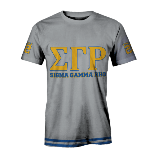 Sigma Gamma Rho Sigma 1922 Gray All Over Print