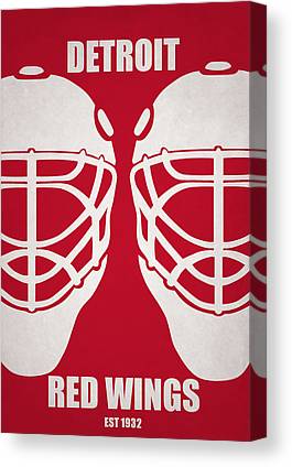 My Detroit Red Wings Joe Hamilton Canvas Print