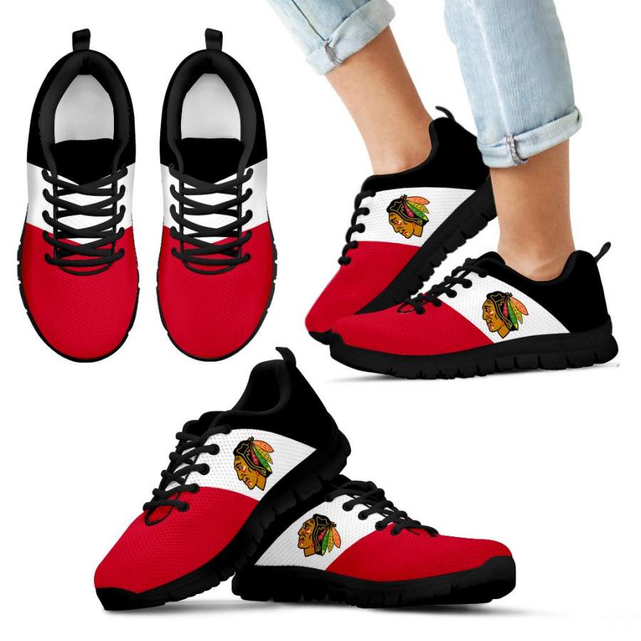 Separate Colours Section Superior Chicago Blackhawks Sneakers