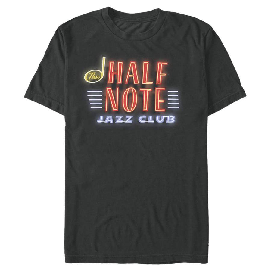 Soul Men’s Half Note Neon Glow  T Shirt