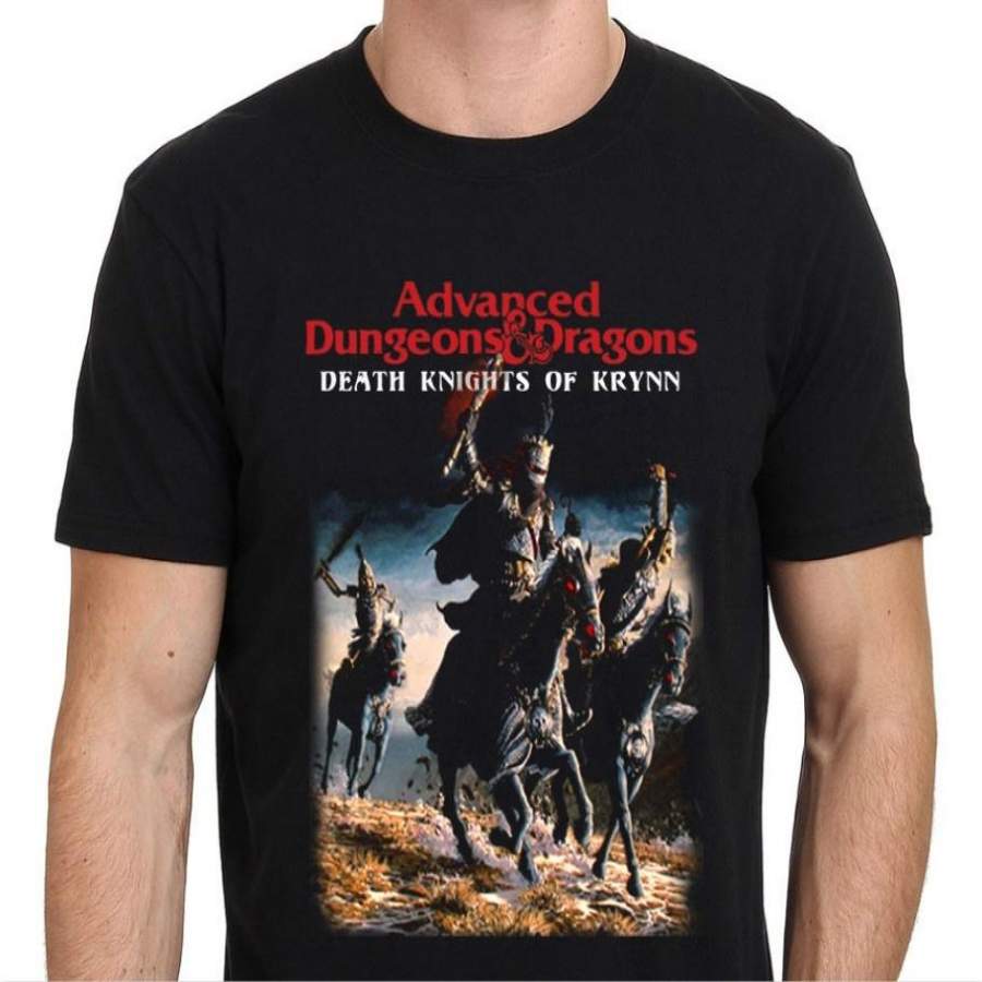 Dungeons and Dragons Vintage Game Death Knight Of Krynn Men’s T-Shirt