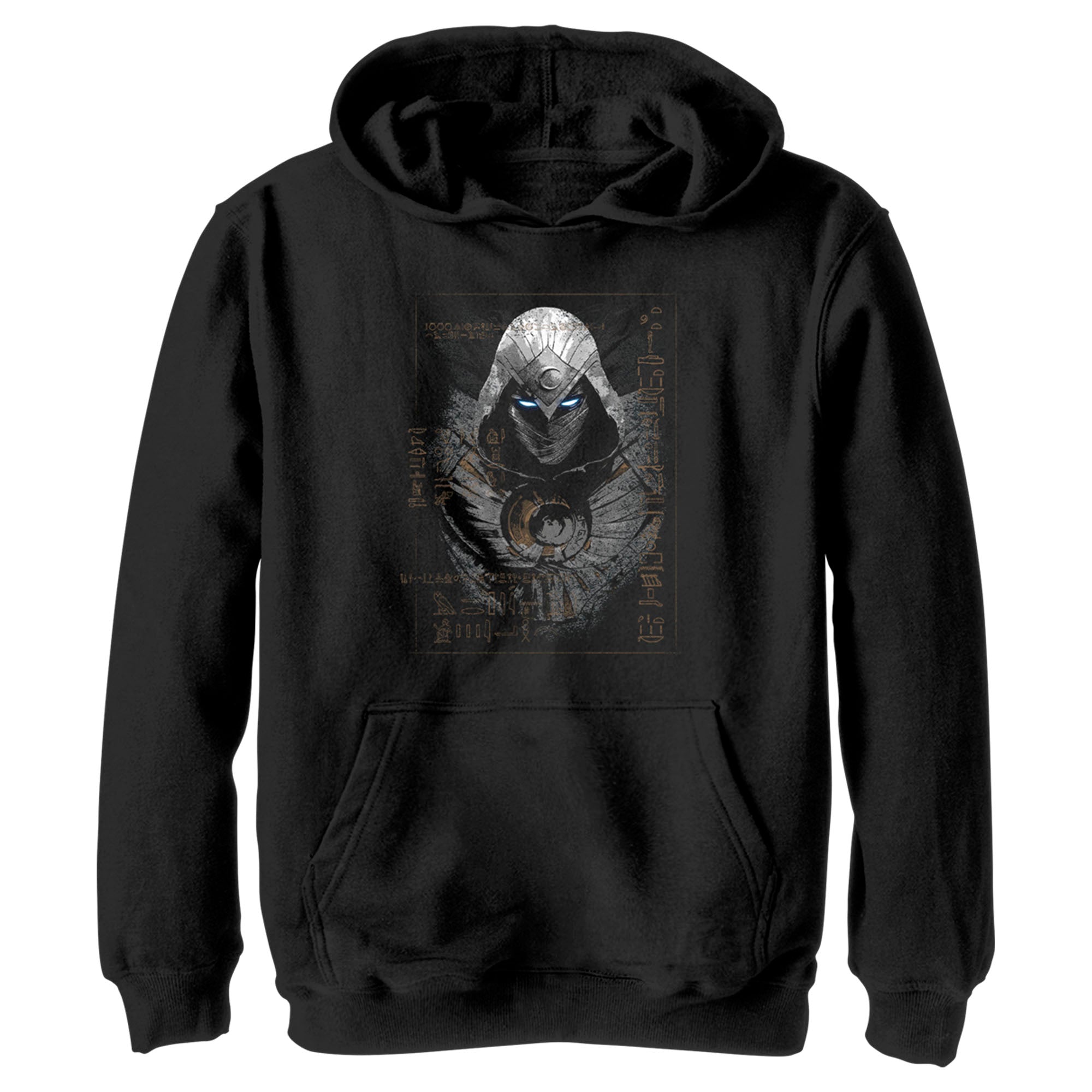 Boy’S Marvel Moon Knight Egyptian Glyphs Pull Over Hoodie