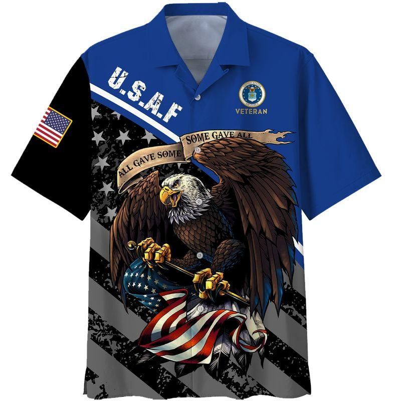 Air Force Veteran Hawaiian Shirt | Unisex | Adult | Hw3599