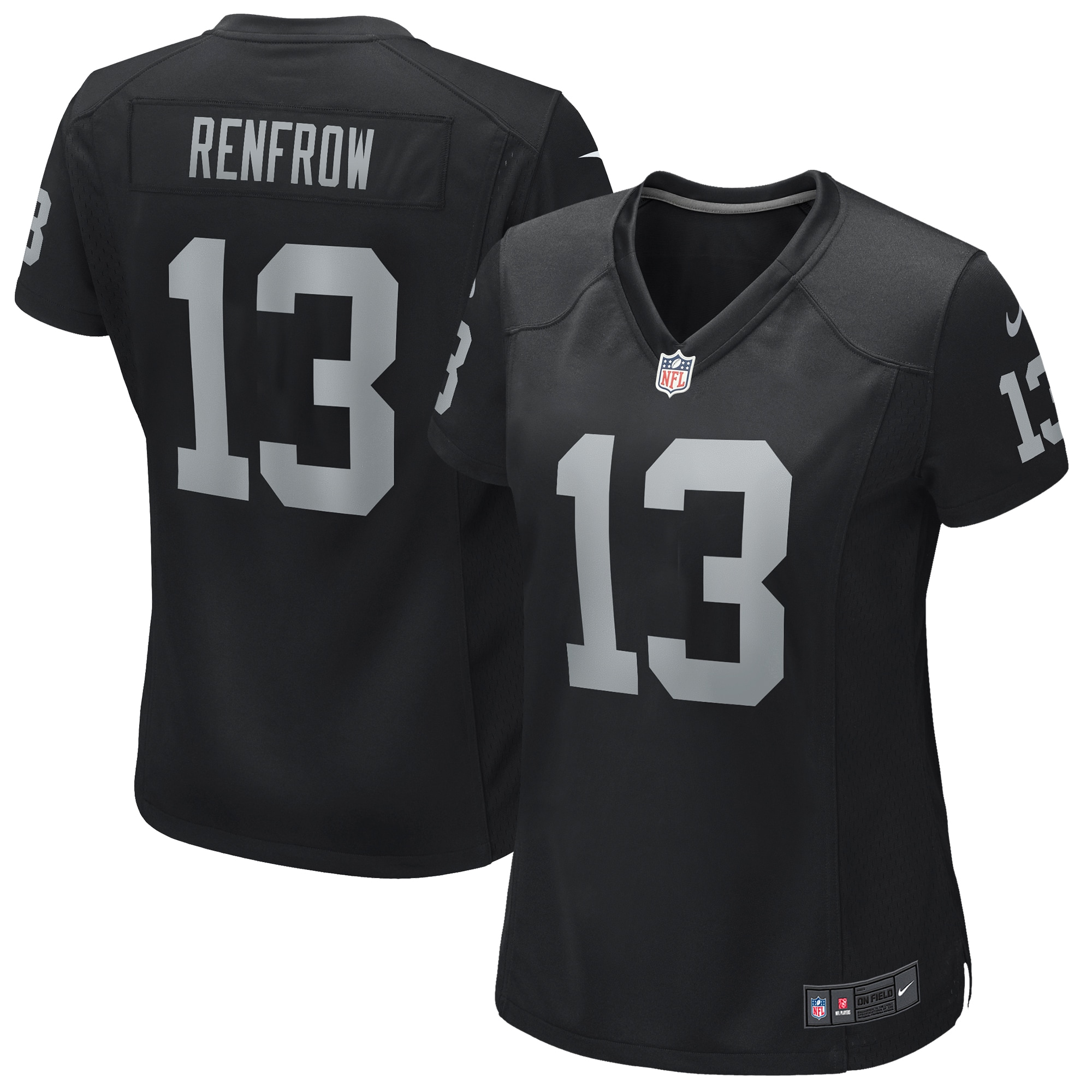 Women’s Hunter Renfrow Black Las Vegas Raiders Game Player Jersey