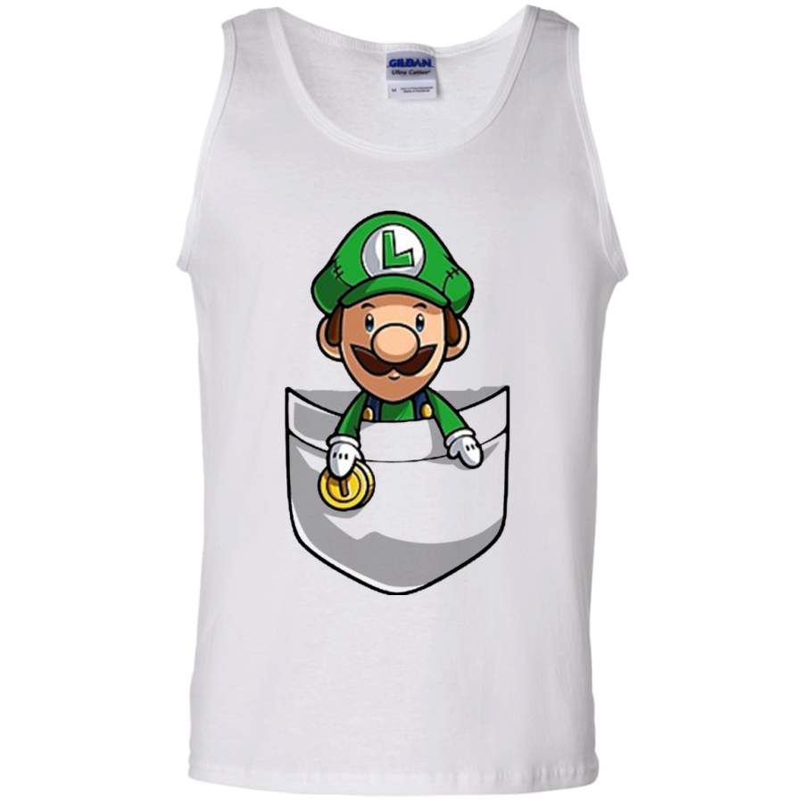 AGR Pocket Luigi Tshirt Mens Tank Top