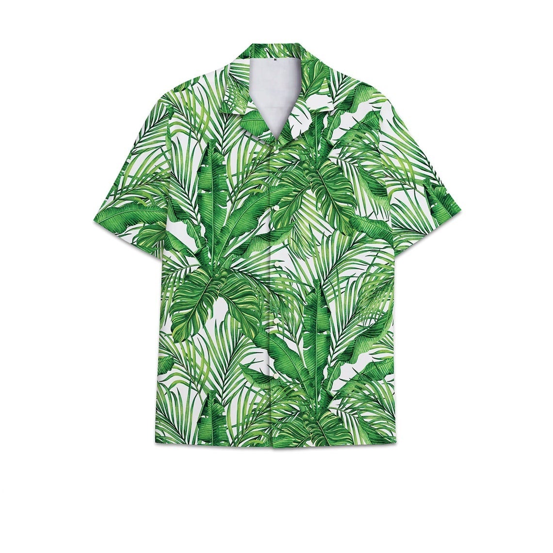 Aloha Hawaii Shirt Pineapple Leaf Made In Summer Beach Shirts 2 Ha1618