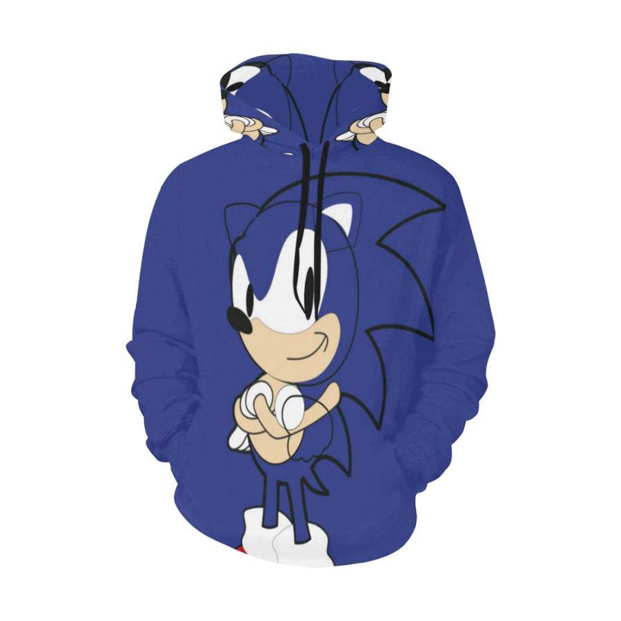 Sonic the Hedgehog All Over Print Hoodie for Men