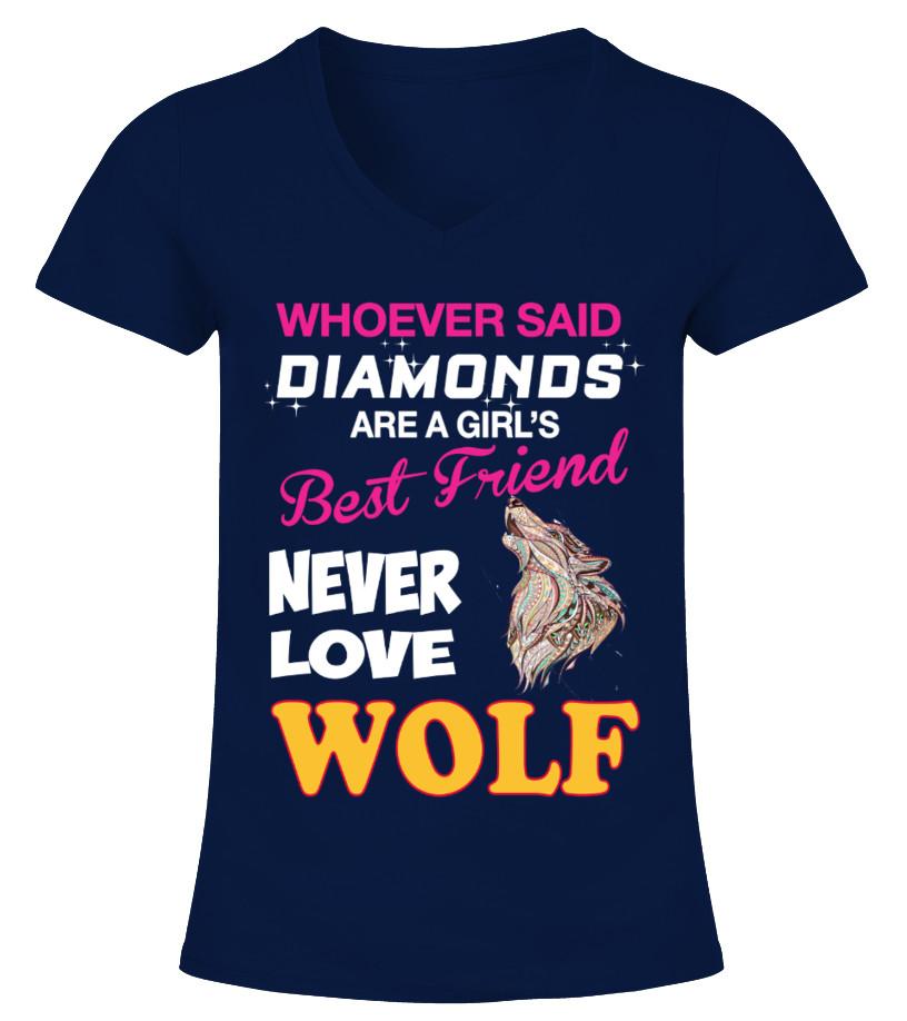 Wolf Animals Lover T Shirts C-Mdfu1