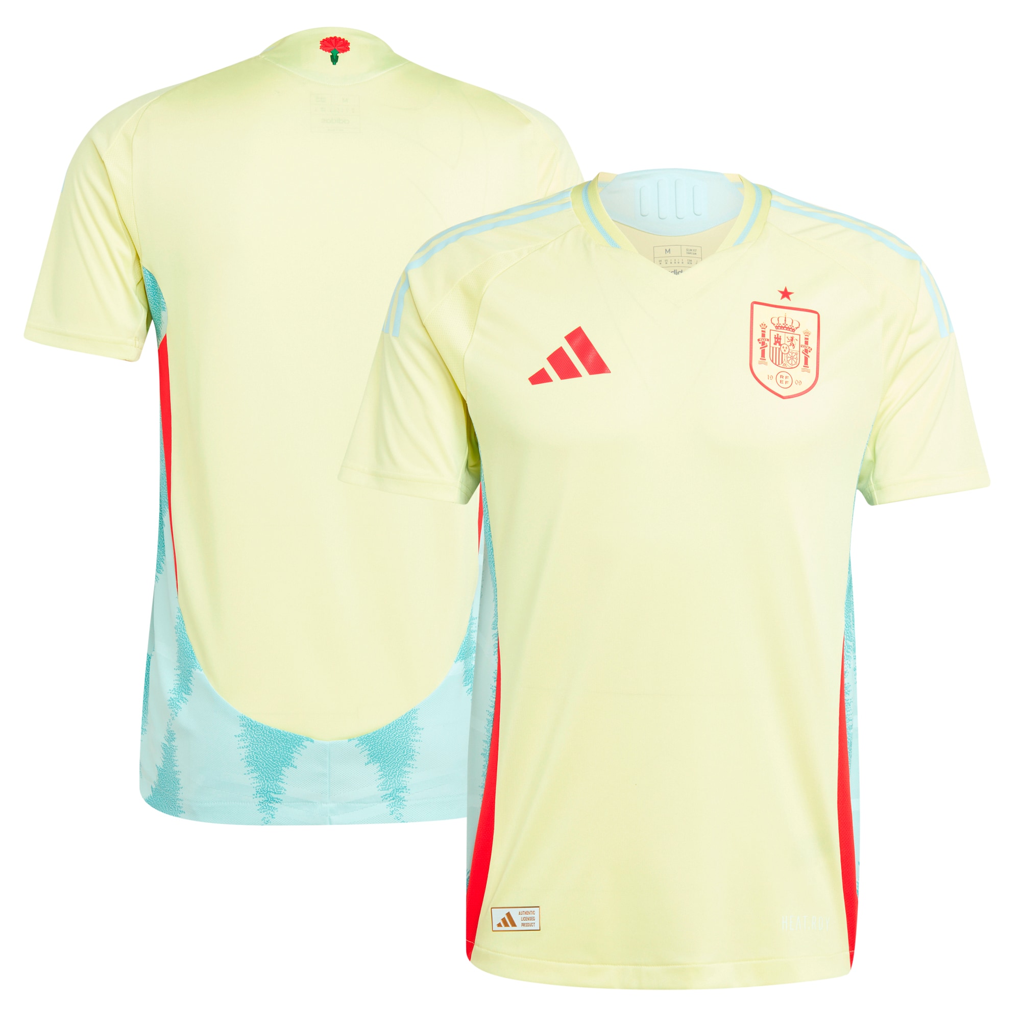 Spain National Team 2024 Away Authentic Jersey – Yellow