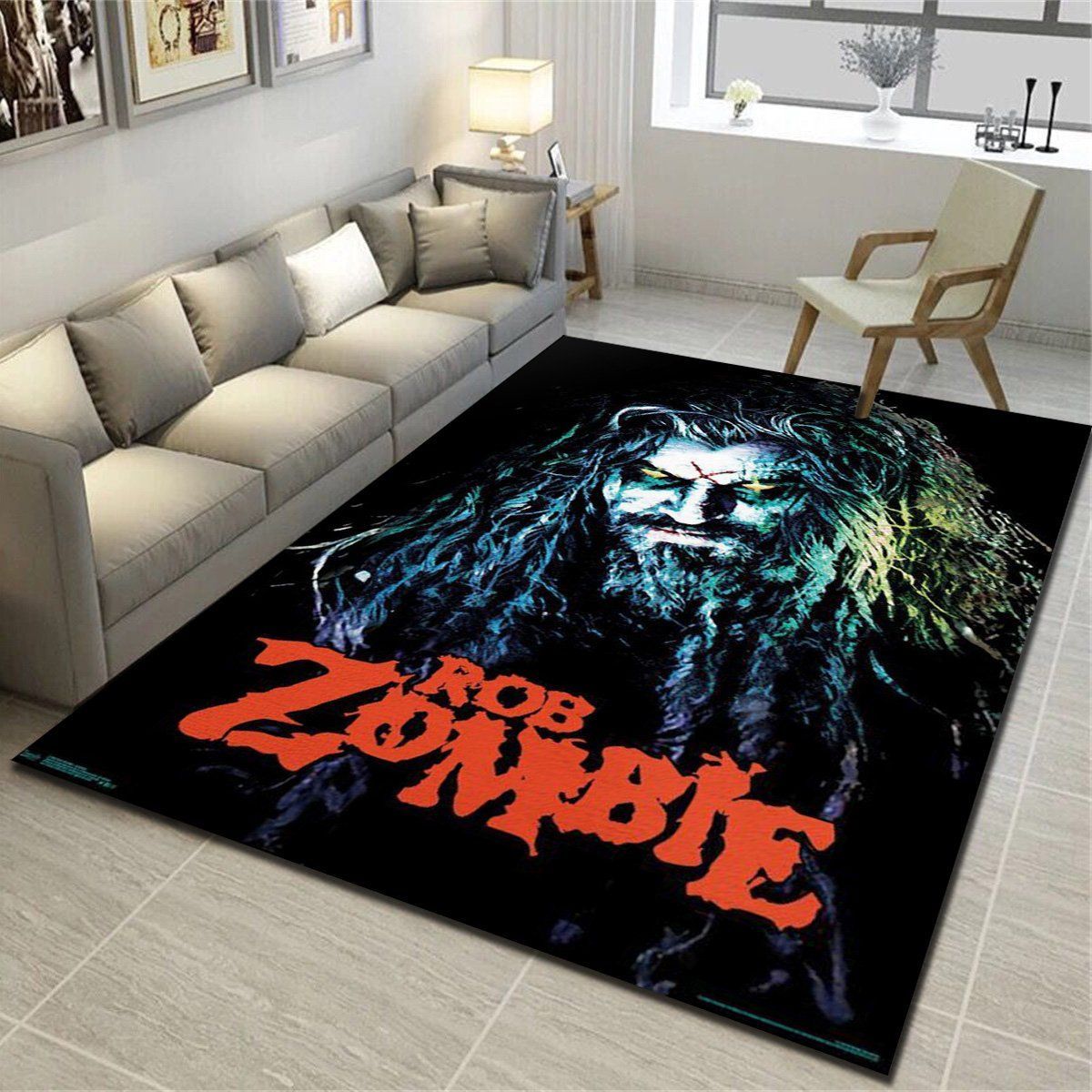 Rob Zombie Hellbilly Rugs, Living Room Carpet