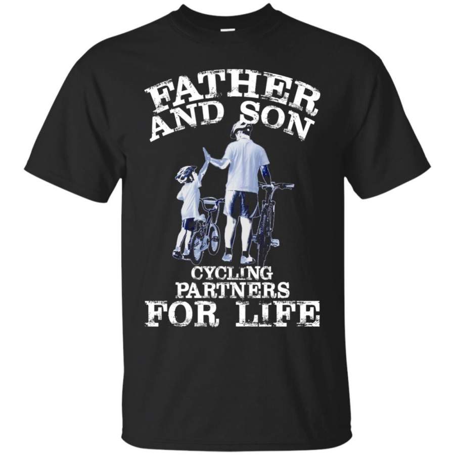 AGR Father’s Day Cycling T-shirts Father & Son Cycling Partners For Life Shirts Hoodies Sweatshirts