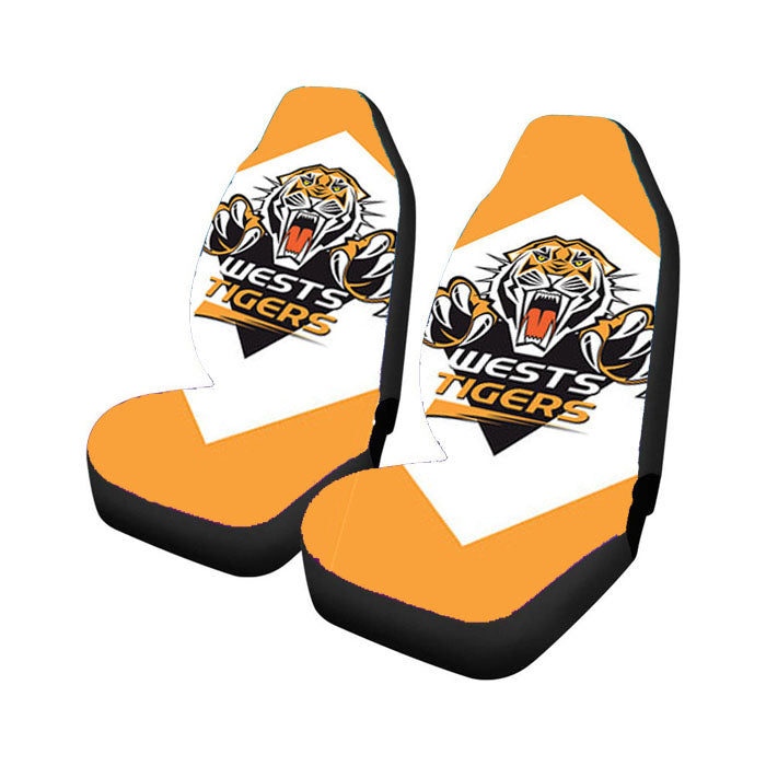 Wests Tiger Logo Car Seat Covers