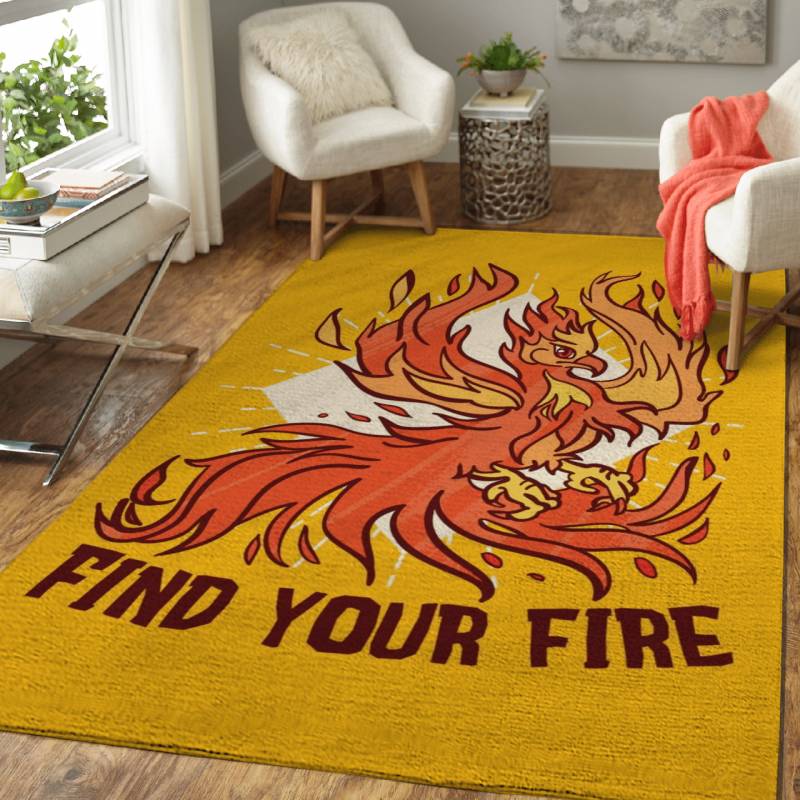 Phoenix fire – Animals Area Rug Carpet