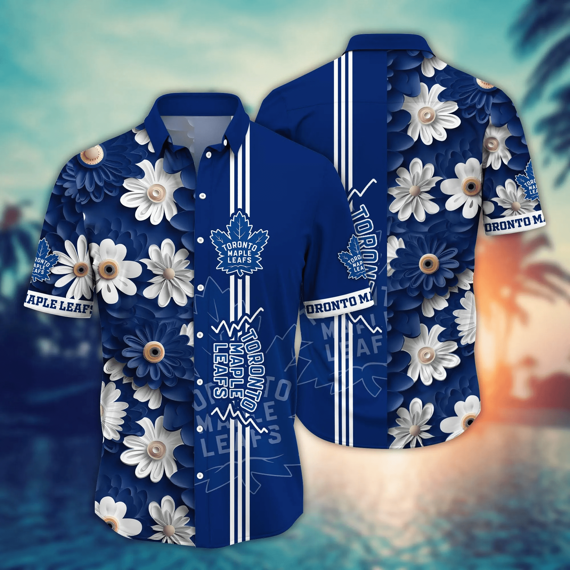 Toronto Maple Leafs Nhl Hawaiian Shirt Beach Days International Sport Shirts