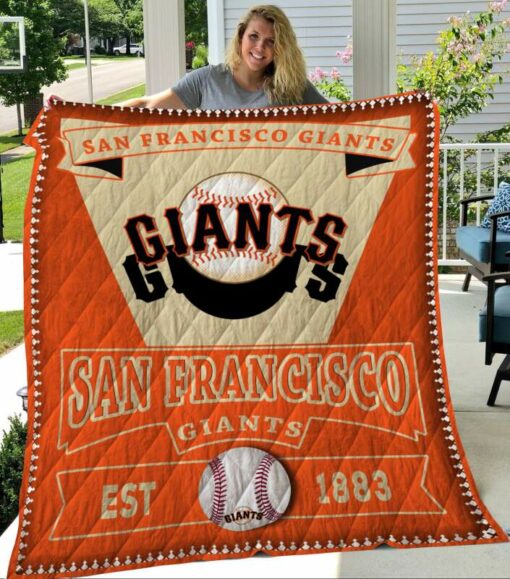 San Francisco Giants Blanket Quilt B93