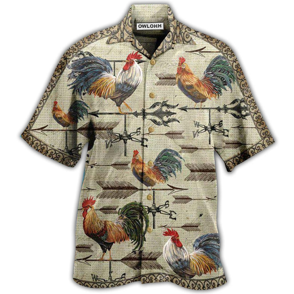 Chicken Find A Way Or Make One Weathervane Rooster – Hawaiian Shirt