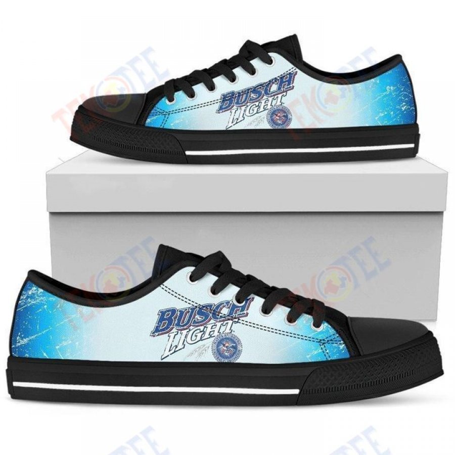 Mens Womens Busch Light Low Top Shoes Custom Print Footwear Convers Sneakers TMT465