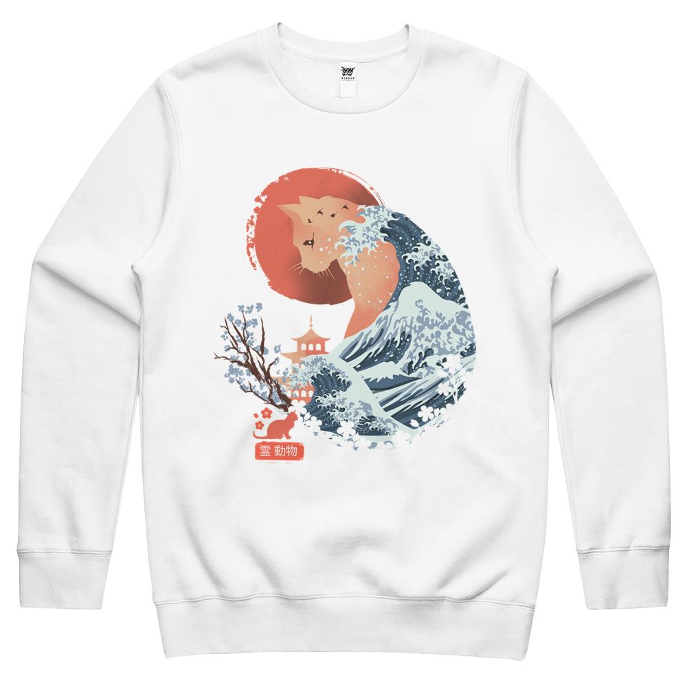 Spirit Animal Cat Crewneck Sweatshirt