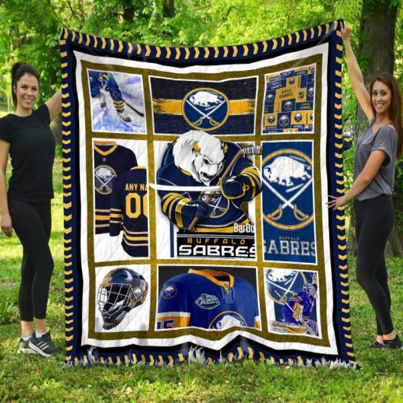 Buffalo Sabres Quilt Blanket 04