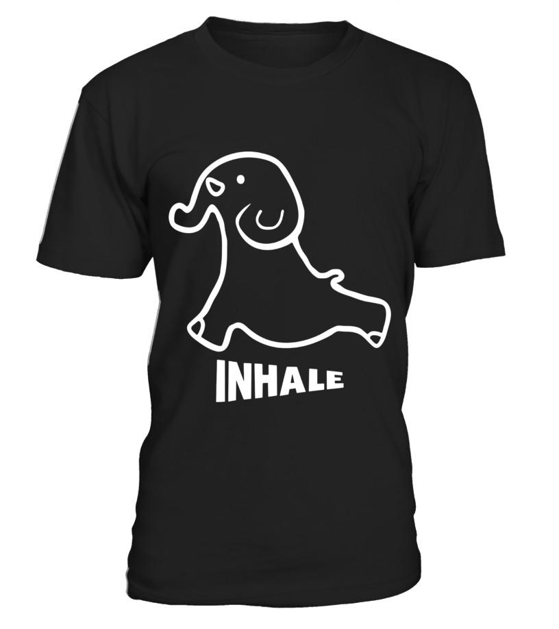 Yoga Elephant Inhale Shirt – Limited Edition T Shirts C-Y49L1