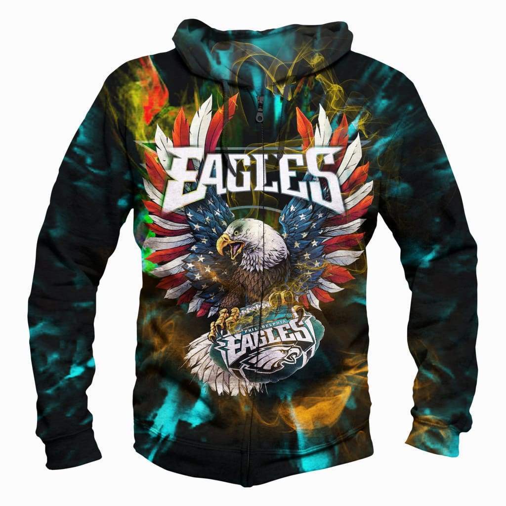 Philadelphia Eagles Hoodies – Pullover Black Hoodie