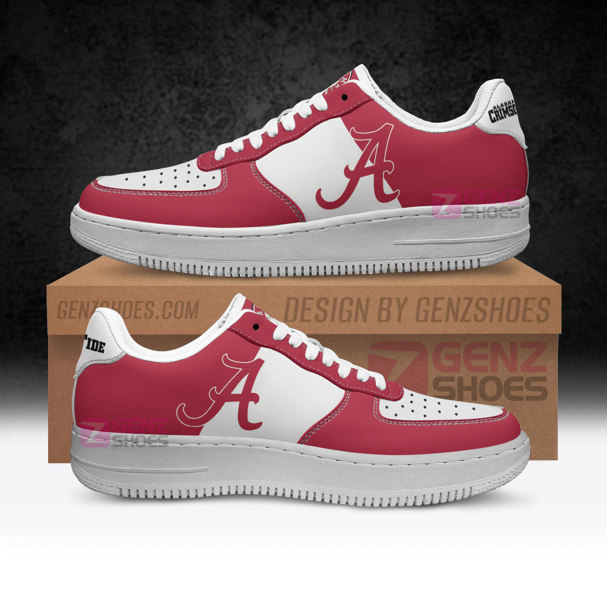 Alabama Crimson Tide Air Sneakers Nfl Sports Shoes