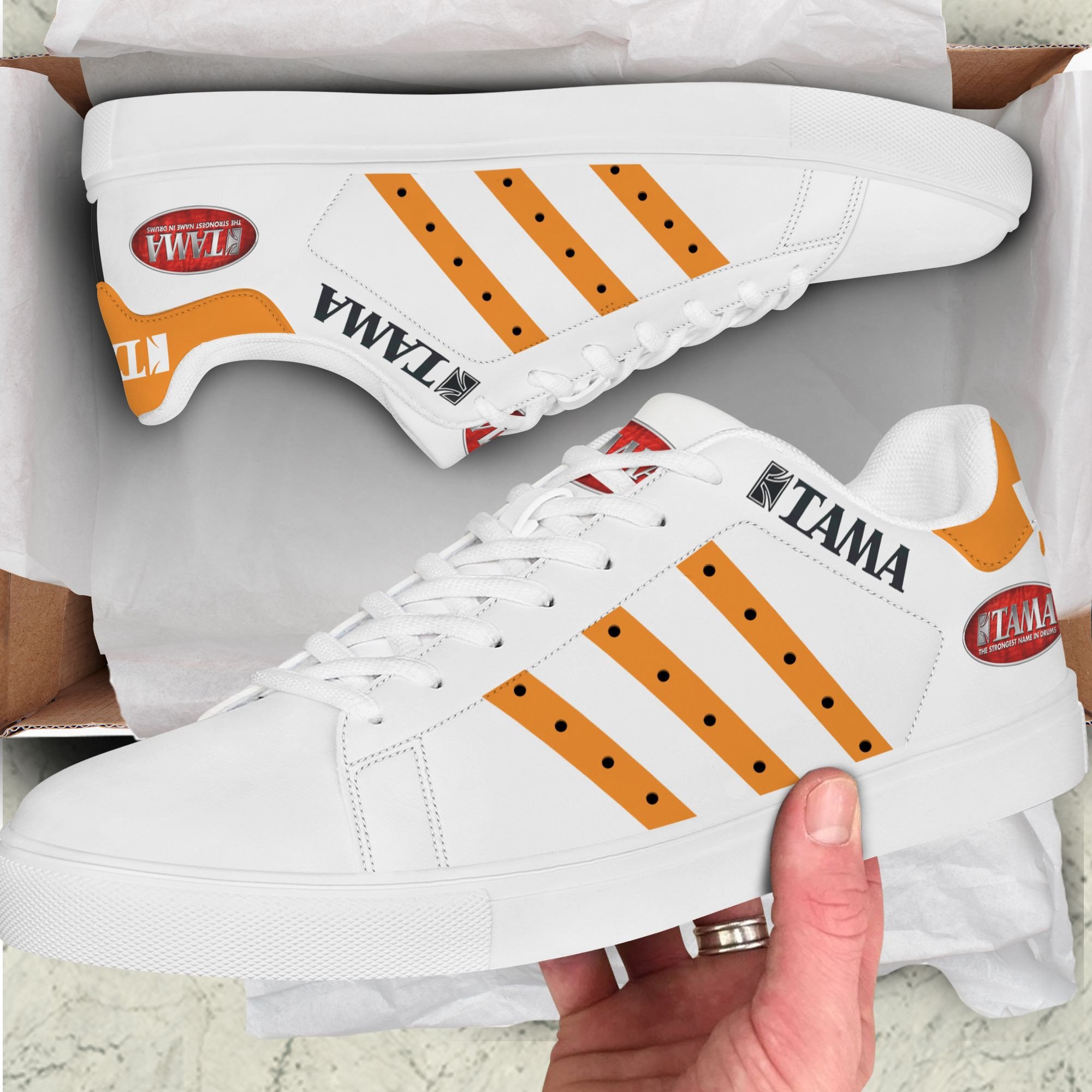 Tama Drums Sneaker Shoes Ver 1 (Orange)