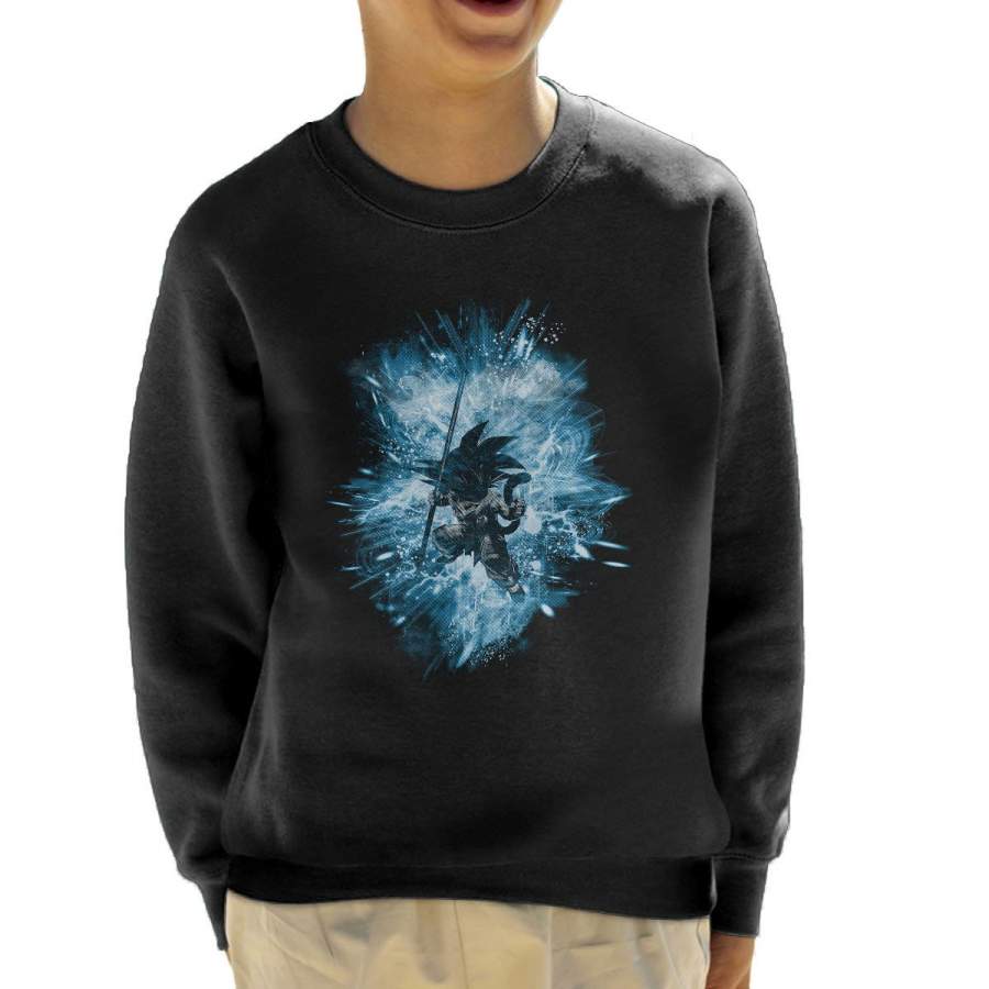 Dragon Ball Z Goku Storm Kid’s Sweatshirt