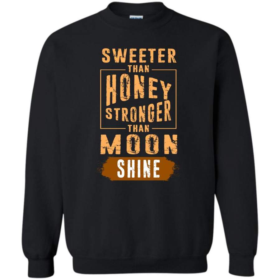 Stronger Than Moon Shine T Shirt, Couple Sweatshirt