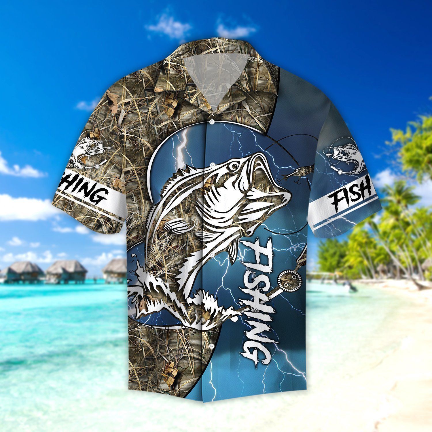 Bass Fishing Sport Hawaiian Shirt