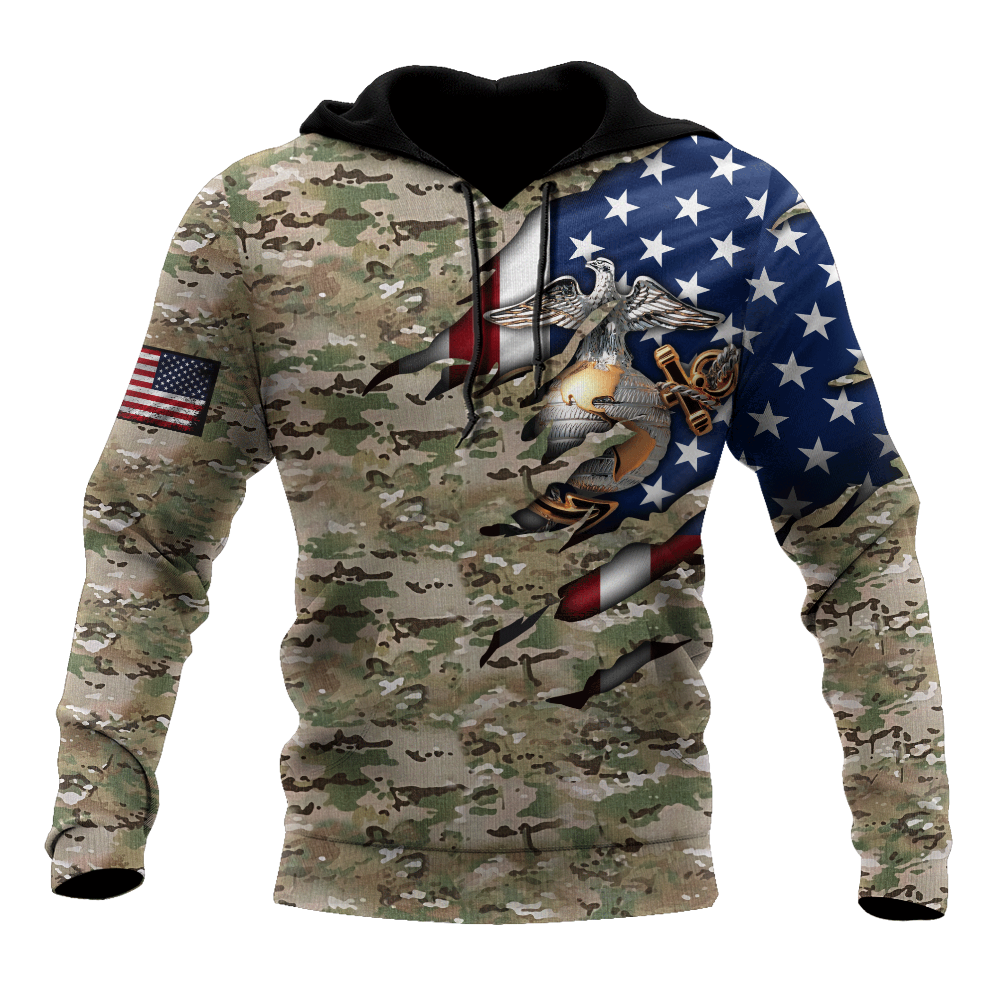 United States Marine Corps 3D All Over Printed Unisex Shirts