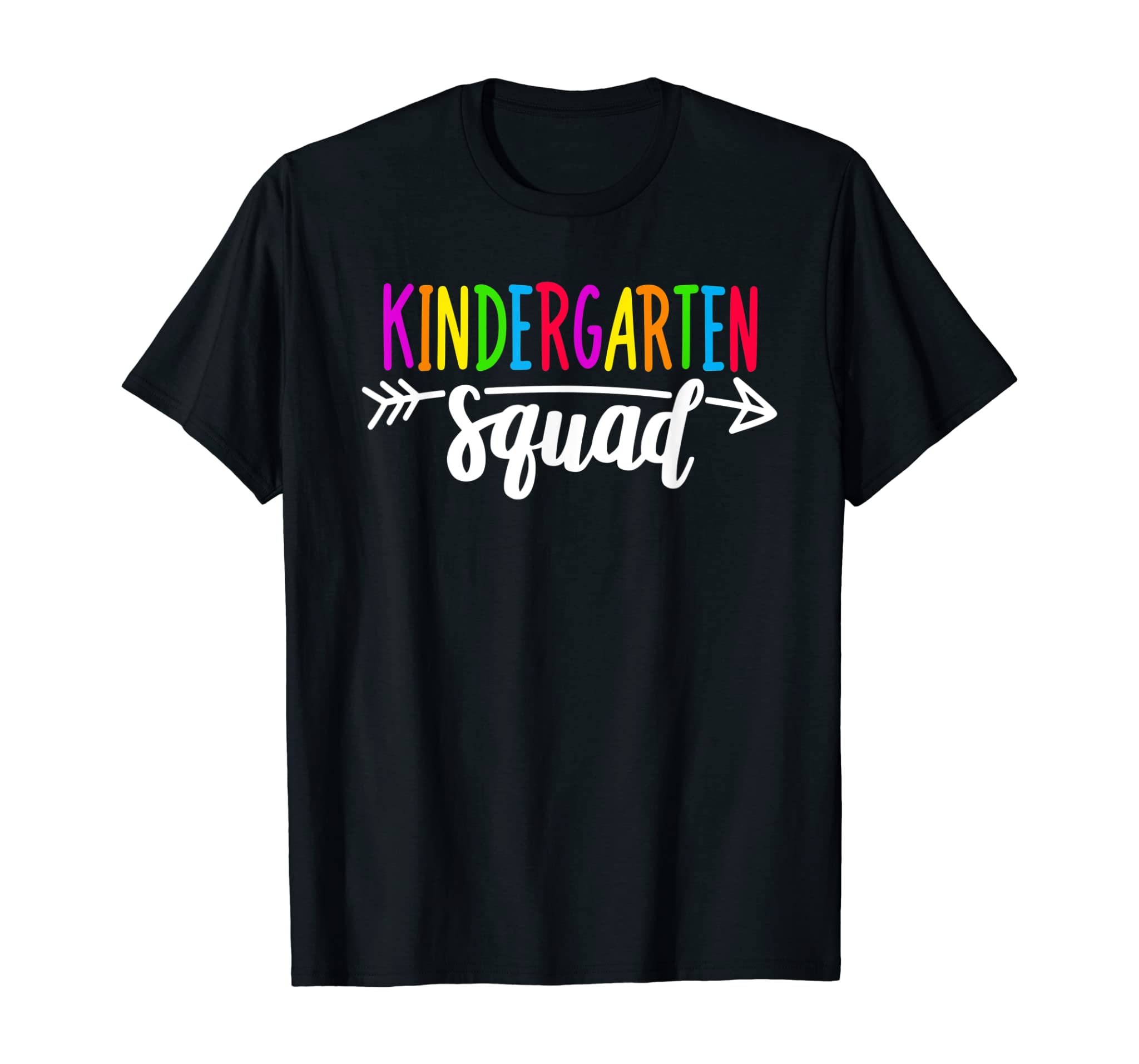 Team Kindergarten Squad Tee Teacher Back To School Gift T-Shirt