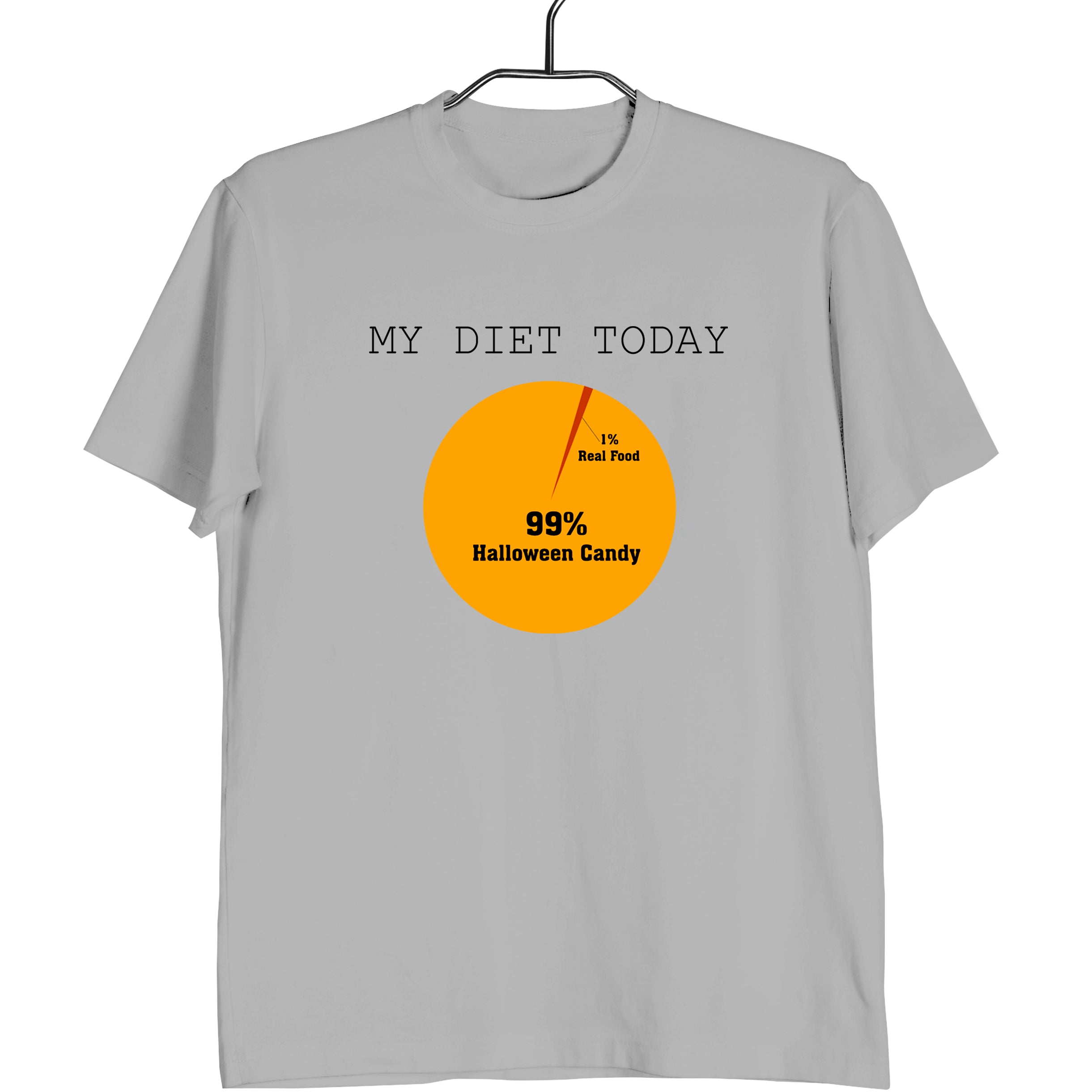 My Diet Today Halloween Candy Man’s Tee T-Shirt