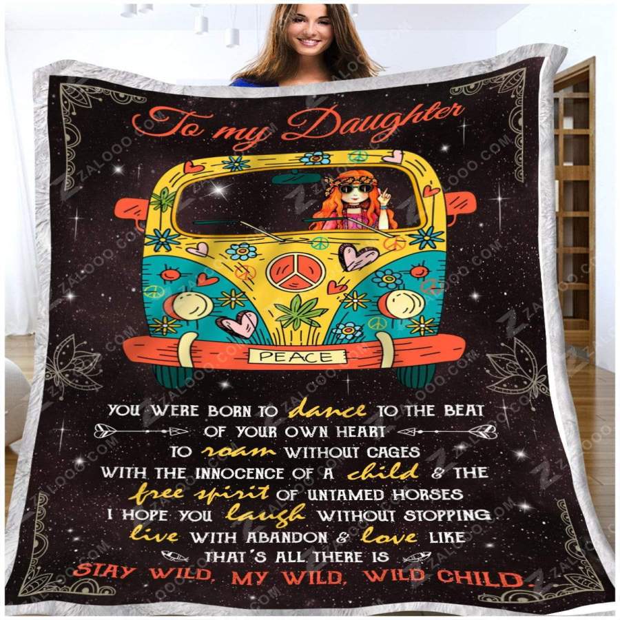 Hippie Blanket Gift For Daughter Stay Wild My Wild  Wild Child