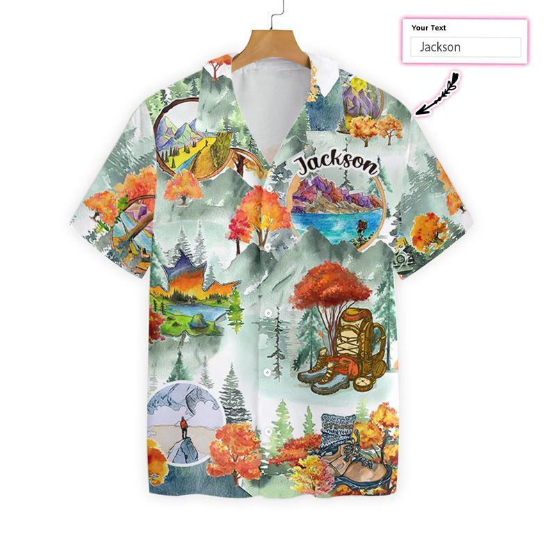 Hiking Custom Hawaii Shirt For Hawaii Aloha Ha25550