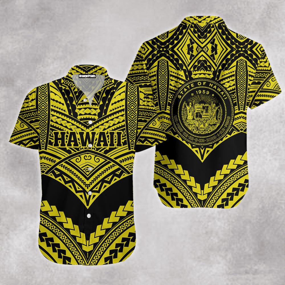 Hawaiian Polynesian Shirt For Men Women Ha6434