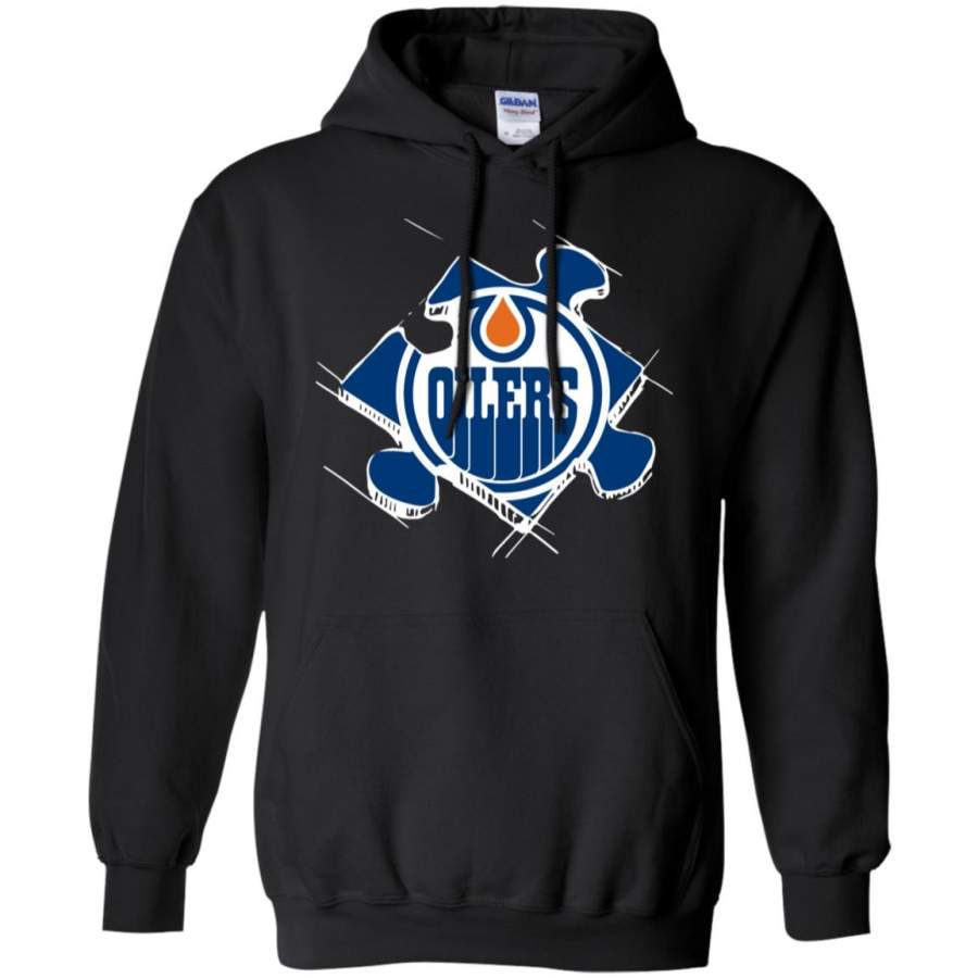 Edmonton Oilers Autism puzzle Hoodie – Moano Store