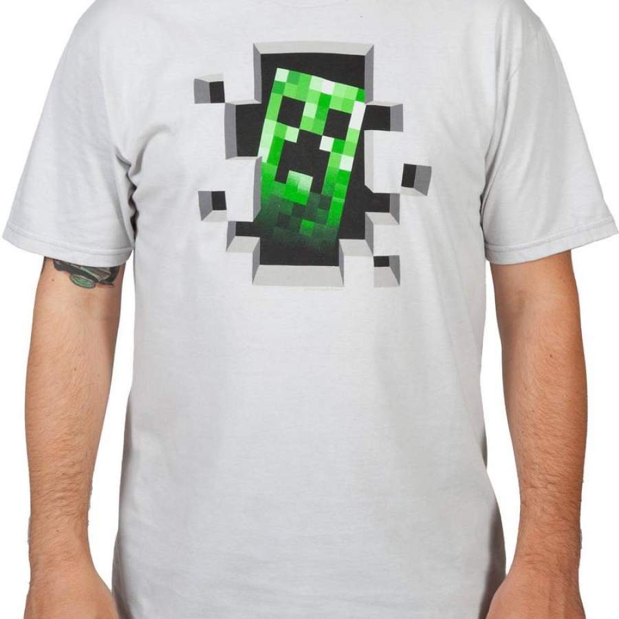 Creeper Minecraft Shirt - Love Art USA