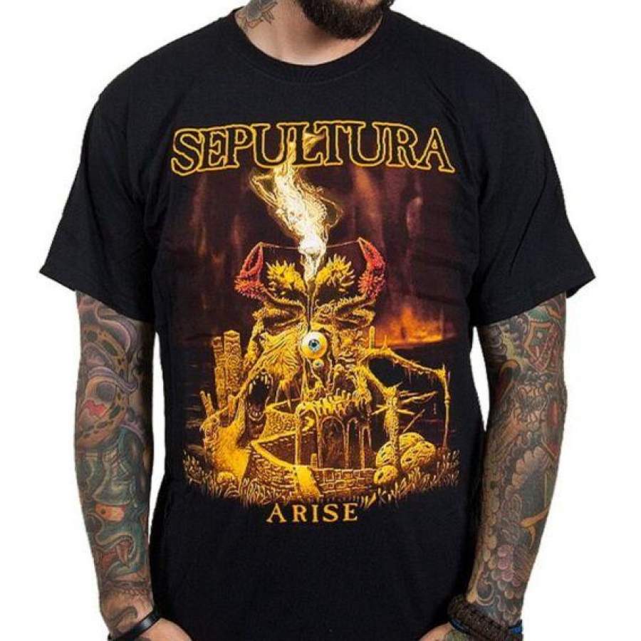 Sepultura Arise Funny Cotton Vtg Gift for Men T-Shirt