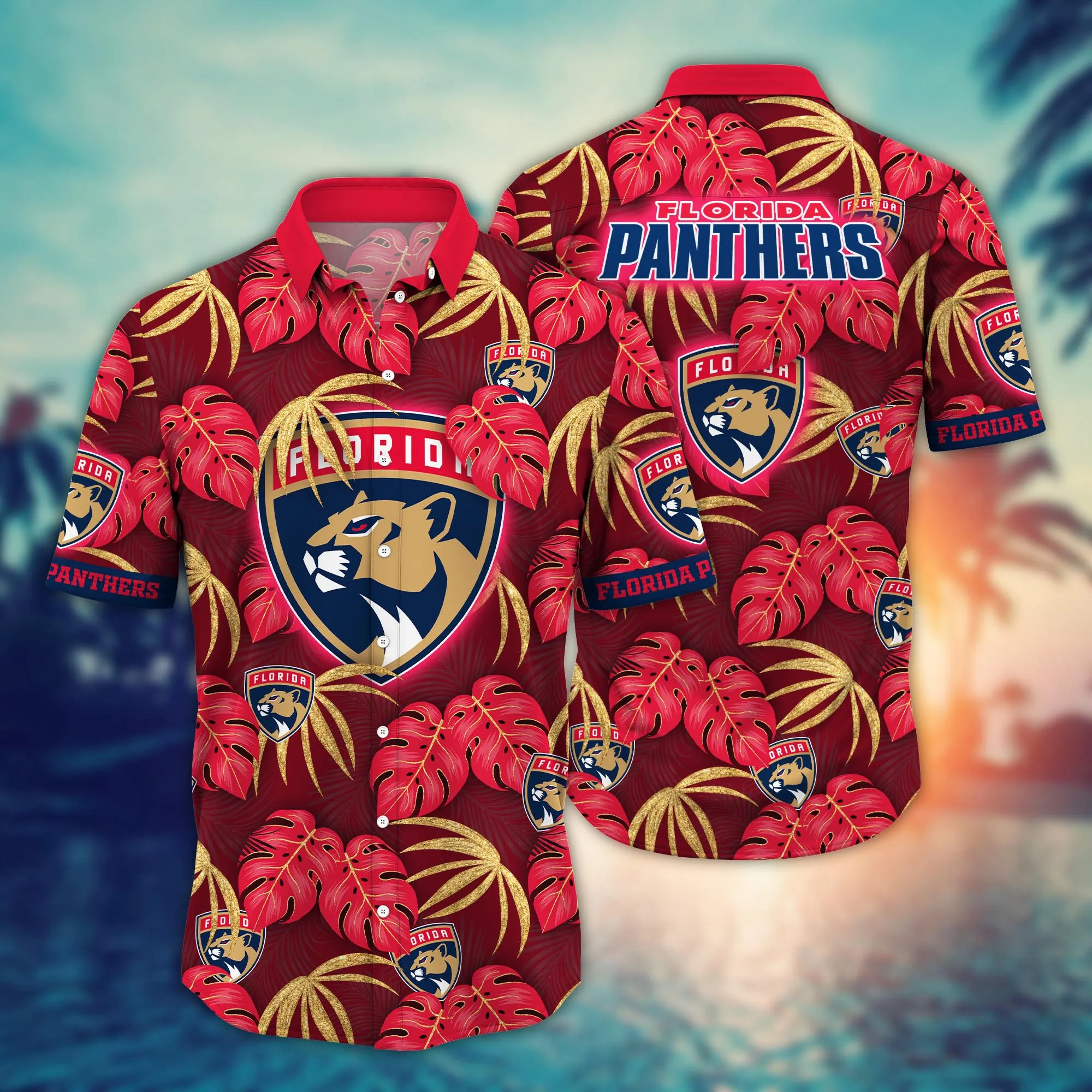 Florida Panthers Nhl Hawaiian Shirt Bright Days Aloha Shirt