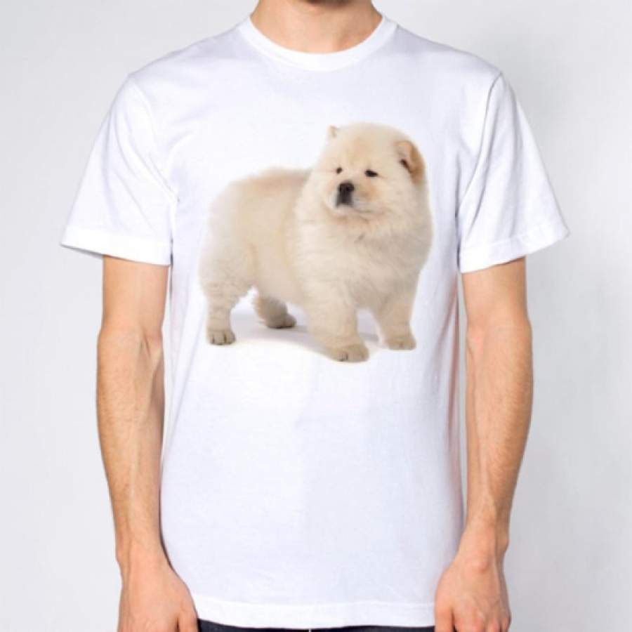 Chow Chow Dog T-Shirt Animal Cartoon Print Short Sleeve T Shirt Cool Casual Pride T Shirt Men New Fashion