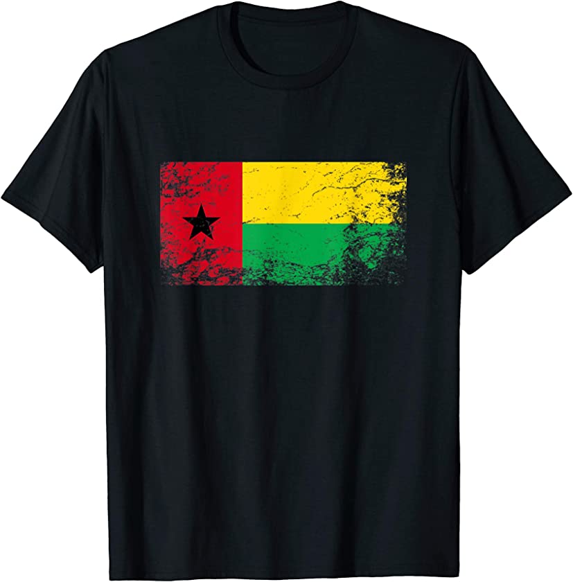 Bissau Guinean National flag vintage gift T-Shirt